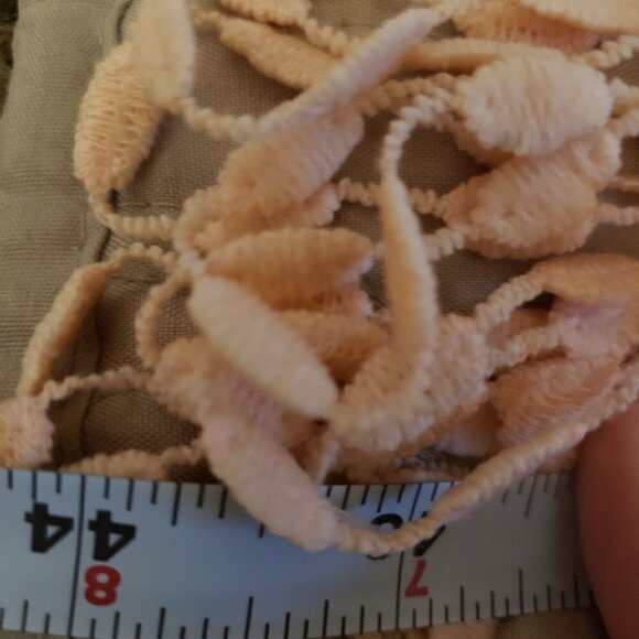 PEACH Crochet/Lace Scarf - Picture 5 of 5